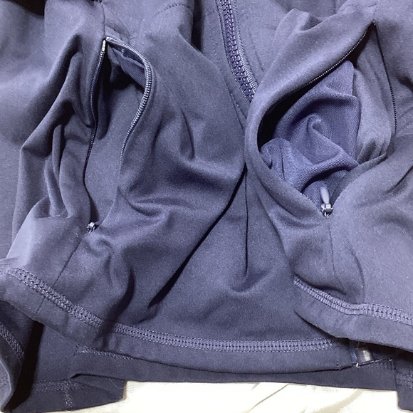 Fabletics Navy Blue Medium Jacket - Picture 7 of 12